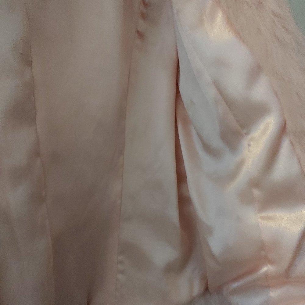 Pink Furry Jacket Coat - Picture 4 of 5